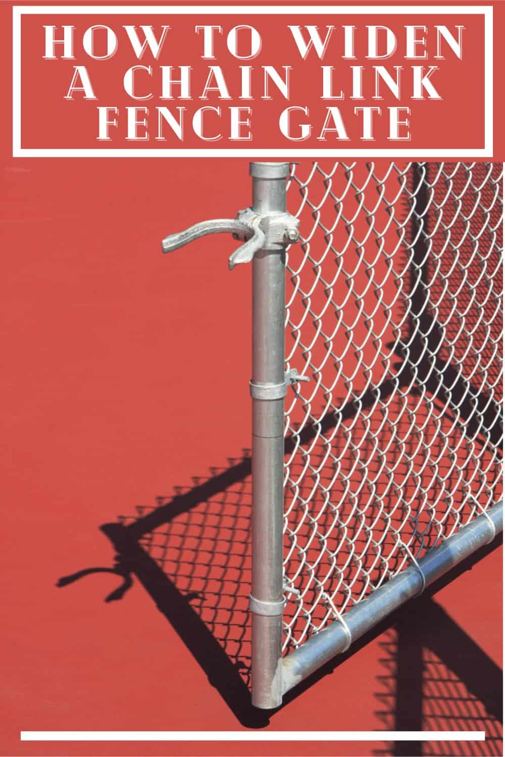 Options For Widening Chain Link Fence Gate
